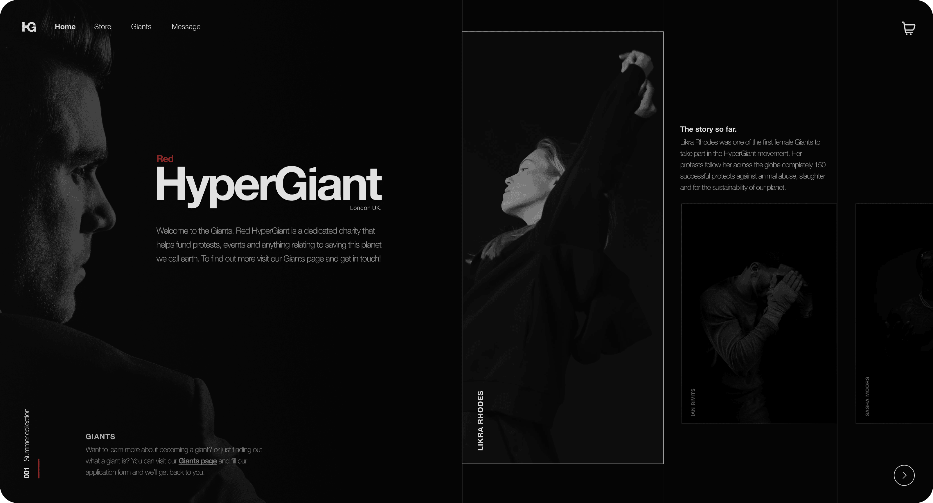 Hypergiant brand design concept
