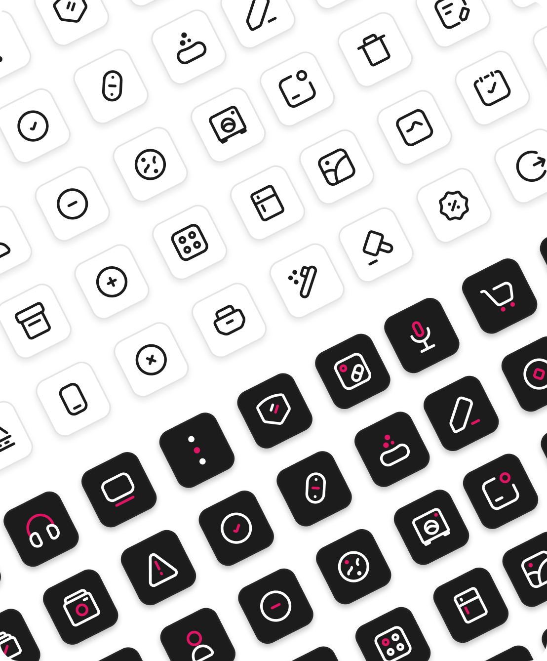 Icon design collection